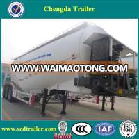 2017 35t 50t 60t 80t Bulk Cement Bulker Transporter Tank Tanker Truck Carrier Semi Trailer for sale