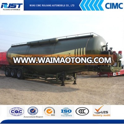 50M3 3 axle bulk cement powder tank truck semi-trailer/ semitrailer ( bulk cement)