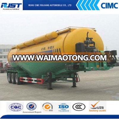 bulk cement tank semi-trailer 35-71cbm for sale