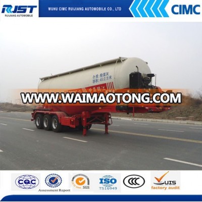 Hot Sale 45m3 Bulk Cement Transportation Tank Semi Truck Trailer /Cement Cargo Tanker Trailer (Volum Optional)