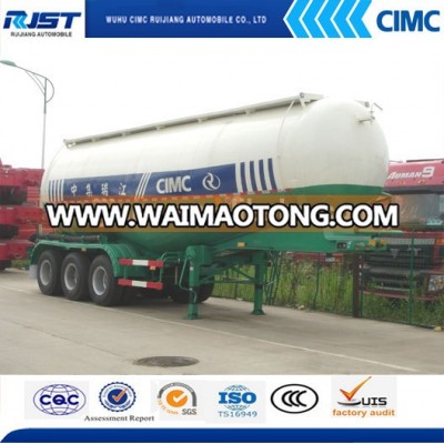 Tri-axle Bulk Cement Powder Tanker Semi Trailer