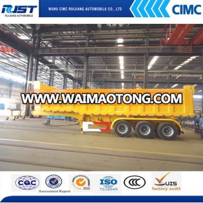 CIMC direct factory three axles tipper semi trailer