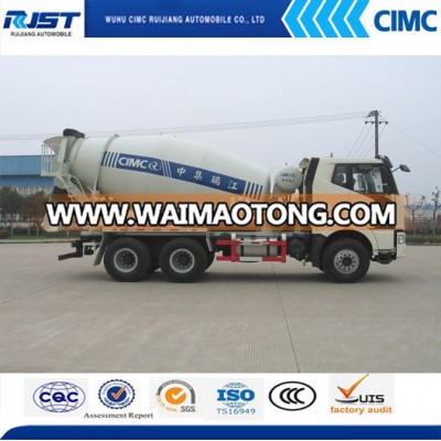 FAW 6X4 6-12m3 concrete mixer truck for sale/cement mixer truck