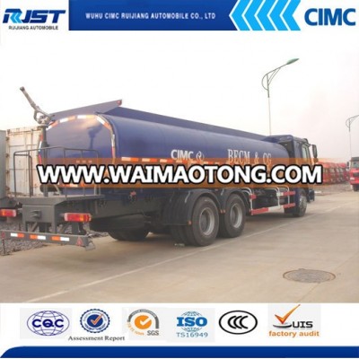 Sinotruk Howo Water Tank Truck / Watering Cart 6x4 Water Tanker Truck