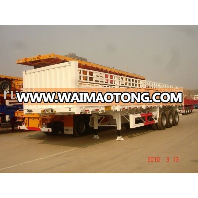 Side wall semi-trailer