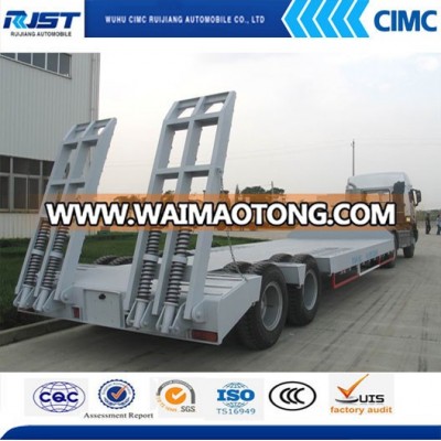 CIMC high quality Two-Axle Low bed Trailer