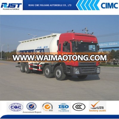 JAC 8x4 bulk cement tank truck /powder tank truck cement transport tank truck