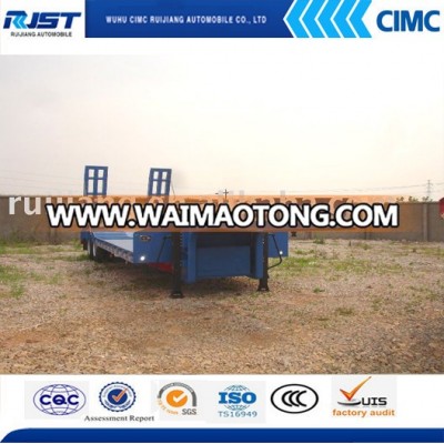 20Ton Vehicle transport lowbed semi trailer for sale