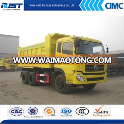 Dongfeng 6x4 dump truck 20 ton capacity auto tipper