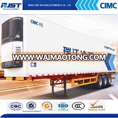 CIMC 13m 40feet food refrigerated trailer/ semitrailer/ reefer truck